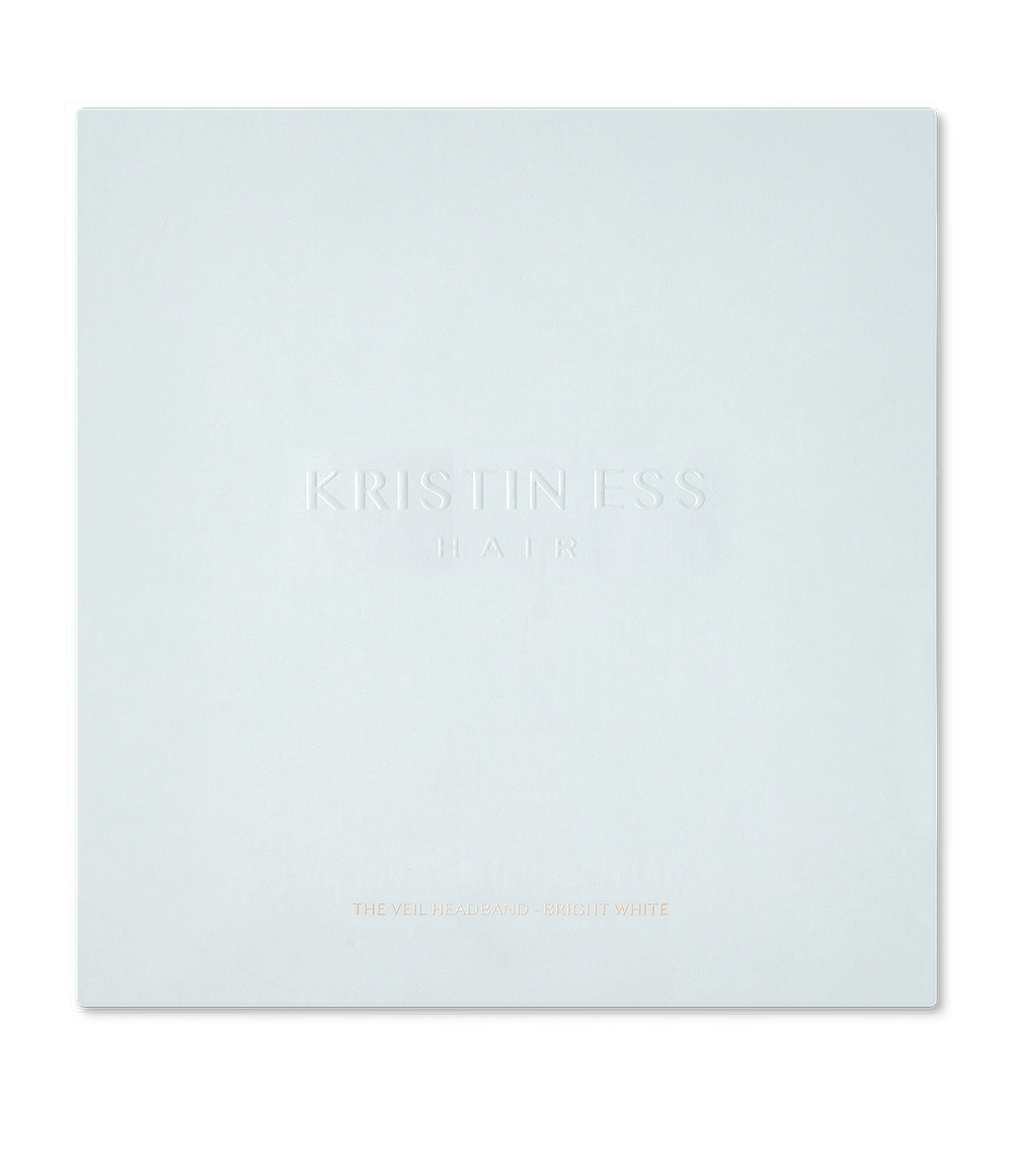 Veil Headband - Bright White Front Of Box Image