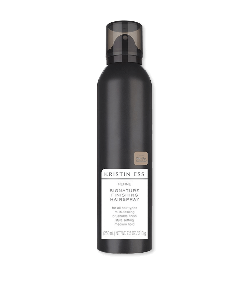 Refine Signature Finishing Hairspray for Hair Styling - Flexible Hold, Brushable Texture, Style Support for Straight, Textured, Wavy or Curly hair, Vegan